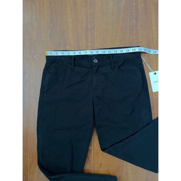 New MOTHER THE DROPOUT Women SAMPLE Casual Slim Crop Soft Jeans Pants NWT 16/32 - Picture 9 of 13